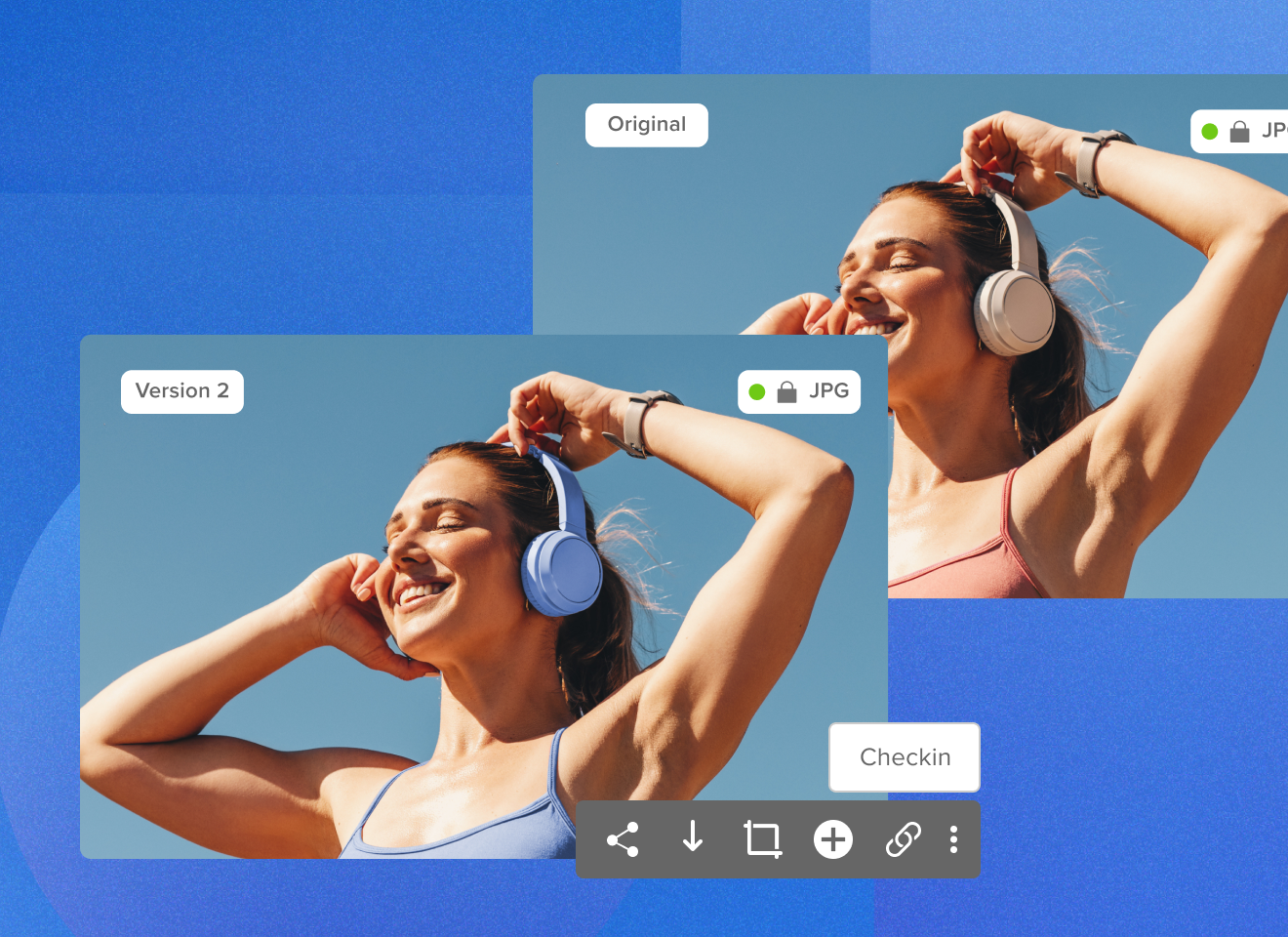Version control screenshot