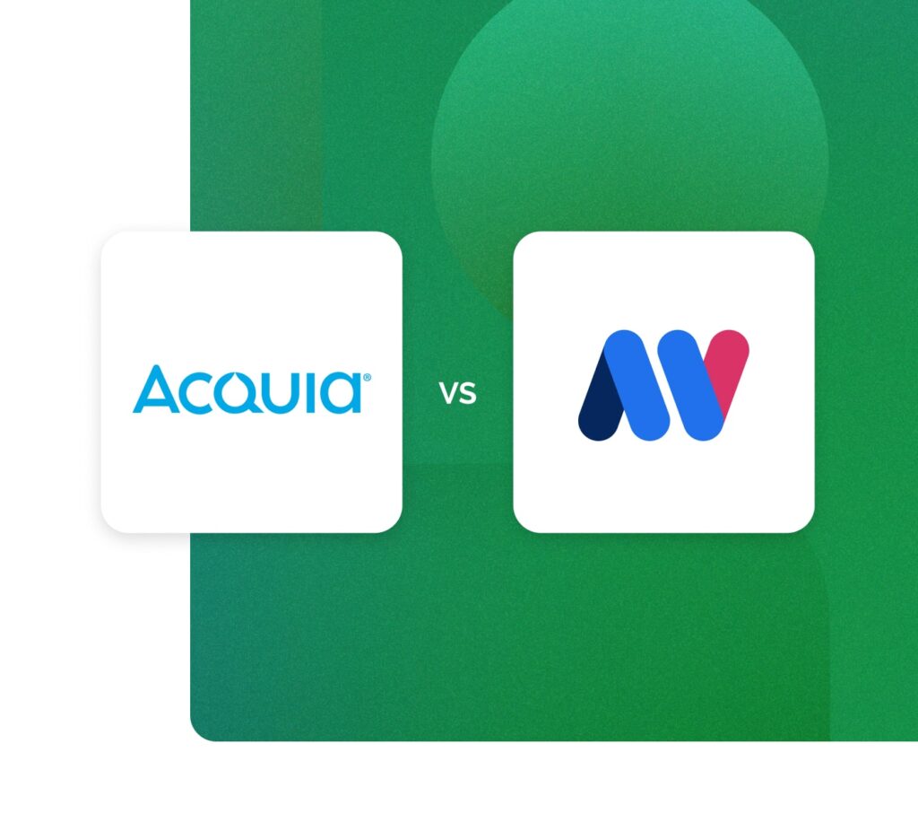 Acquia VS MediaValet Hero