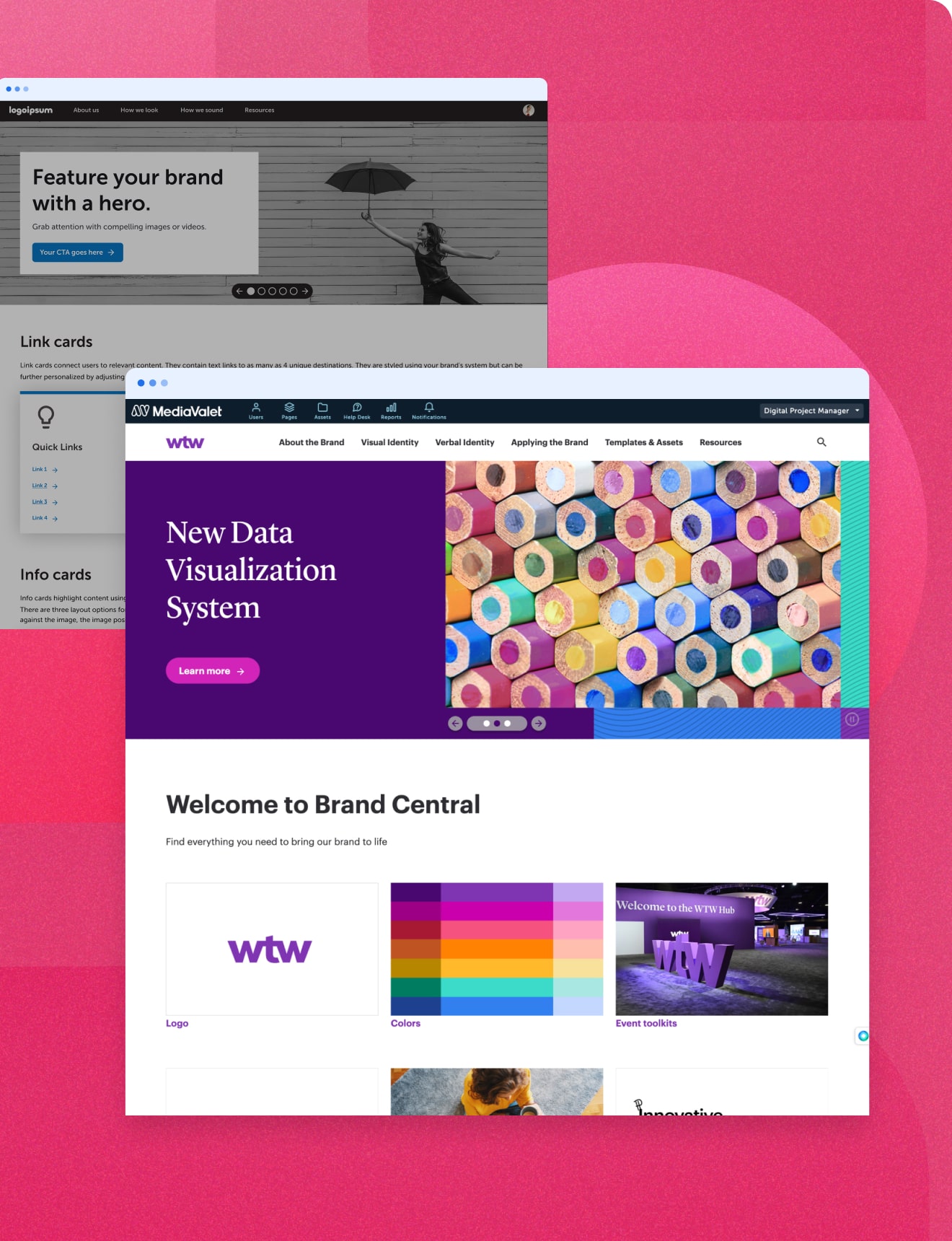 Brand Management DAM Experience Portals