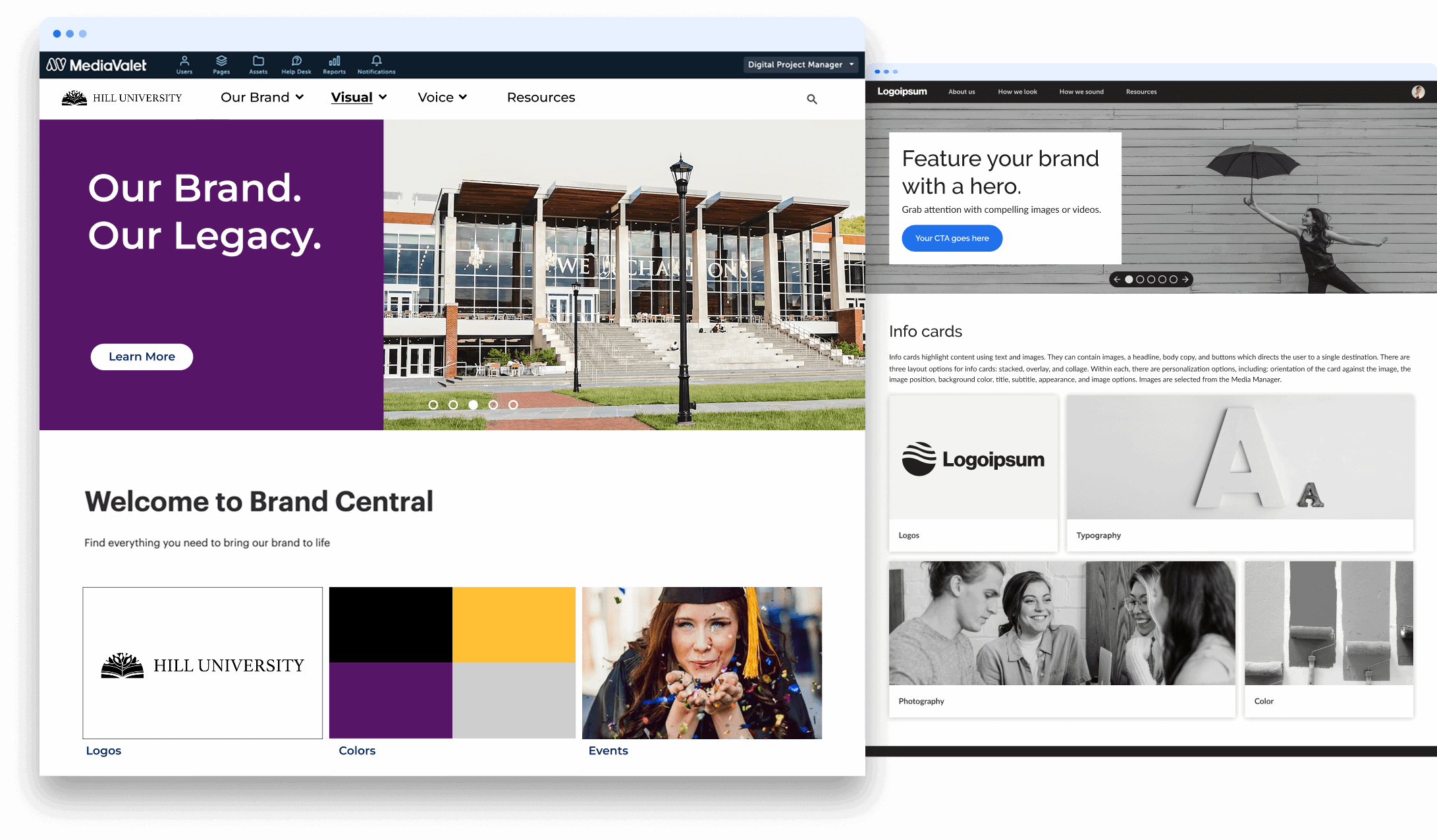 Experience Portals Mockup
