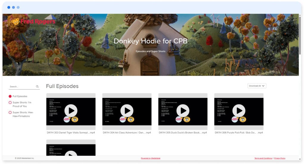 Fred Rogers MediaLibrary 1