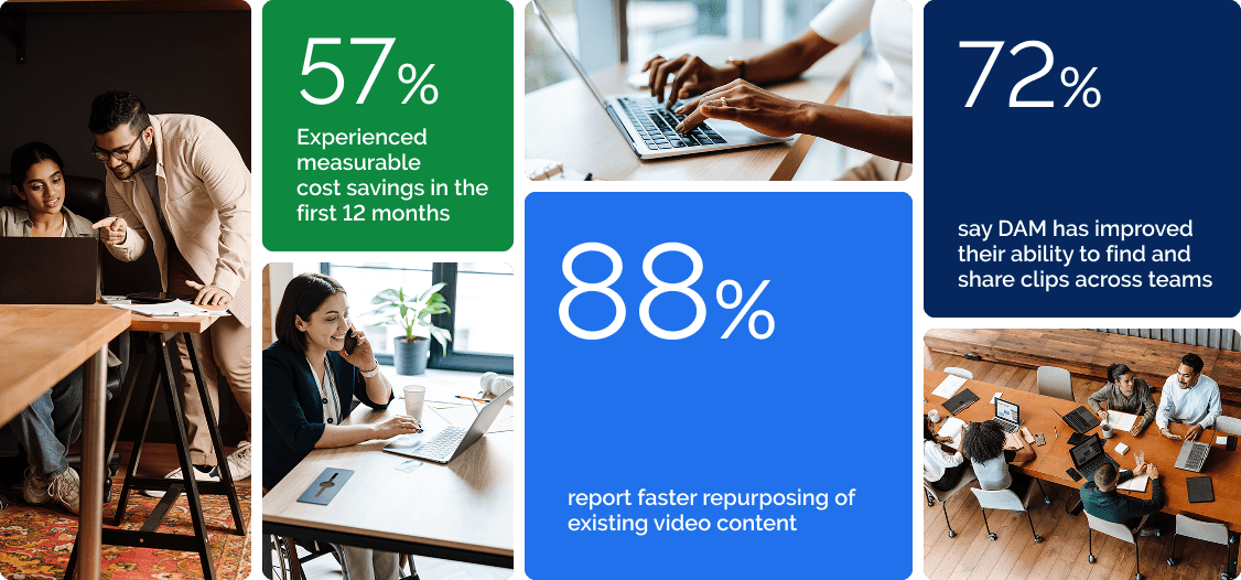Managing Video in DAM Results Graph image