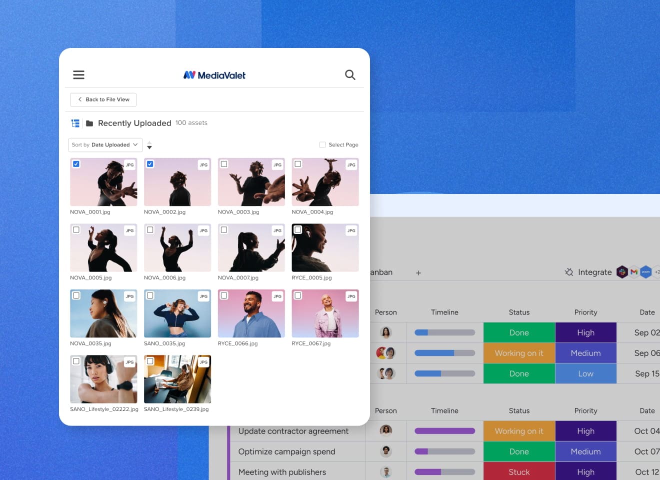 DAM for Retail UNIFY Integrations Feature