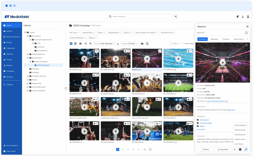 Video Preview Tiles