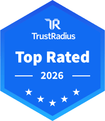 TrustRadius TopRated Badge 2026
