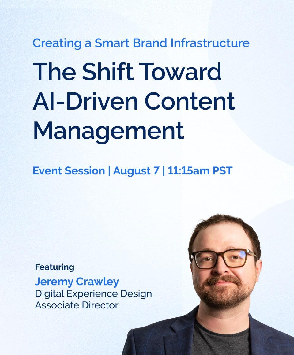 Webinar Creating a Smart Brand Infrastructure resource image