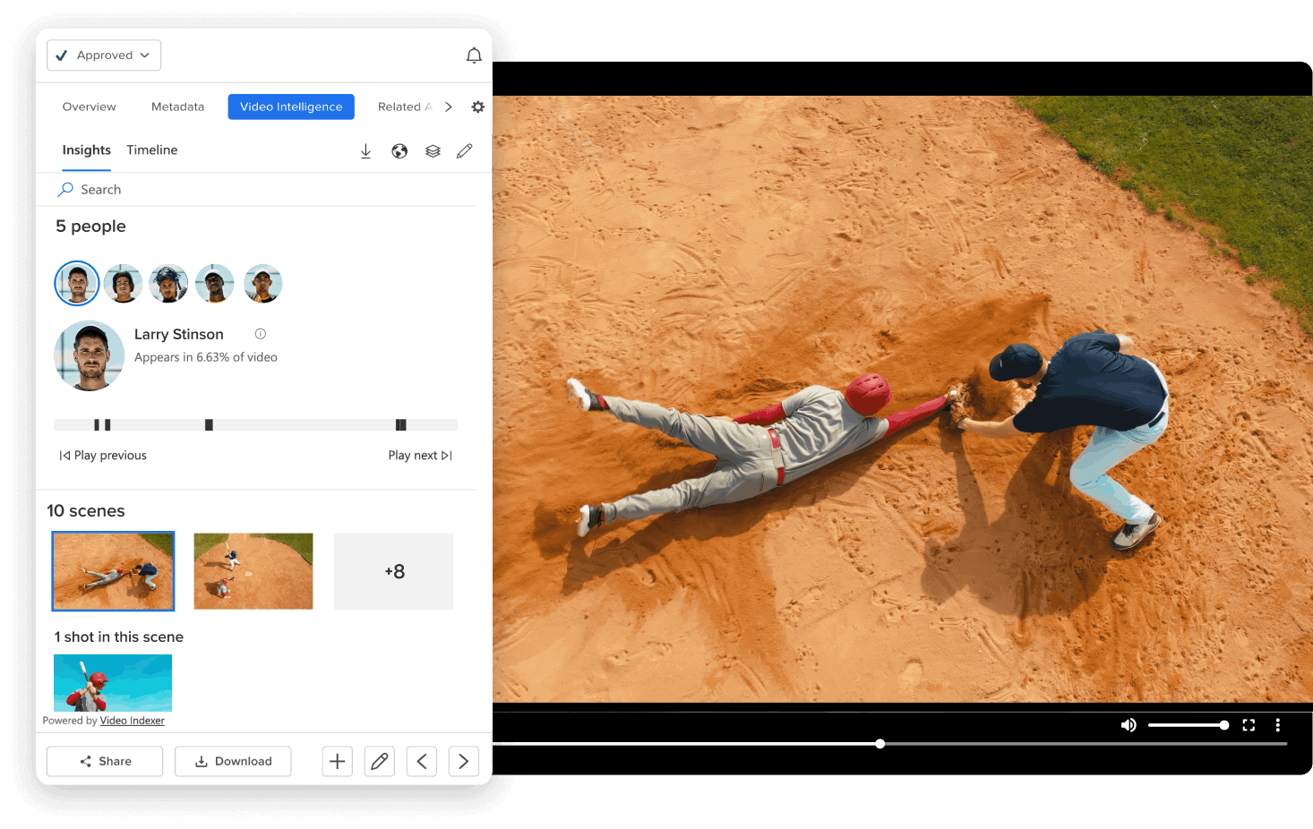 Audio Video Intelligence Baseball