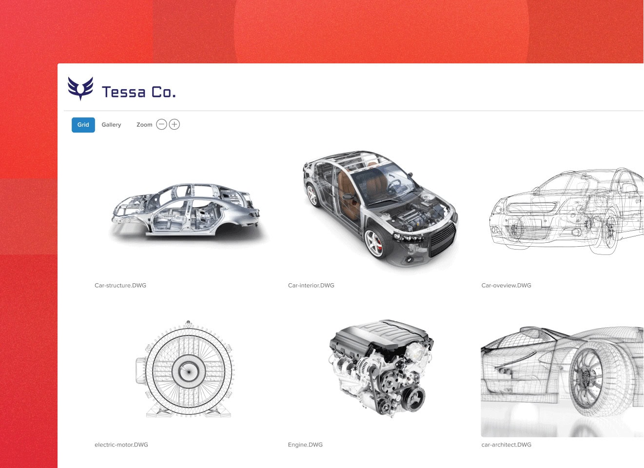 Automobile DWG files