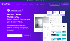 Brandfolder website homepage